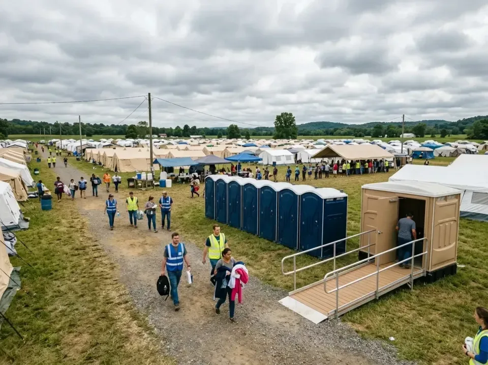 disaster-relief-camp-restrooms-010 — frequently asked questions, Dumpster & Portable Bathrooms Rental in Leith-Hatfield, PA